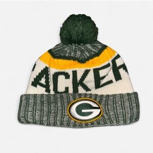 Men's New Era Green Bay Packers 2018 NFL On Field Sport Knit Hat
